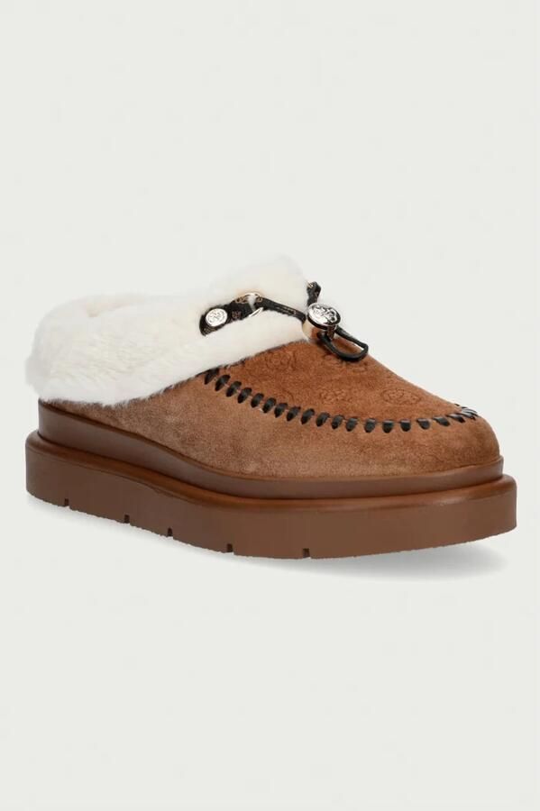 GUESS Dames Mocassin Bruin FLFKEYLEA19 TAN Kendry - Foto 5