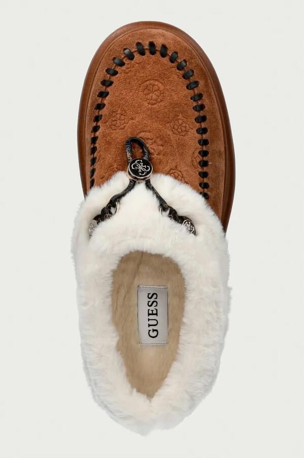 GUESS Dames Mocassin Bruin FLFKEYLEA19 TAN Kendry - Foto 3