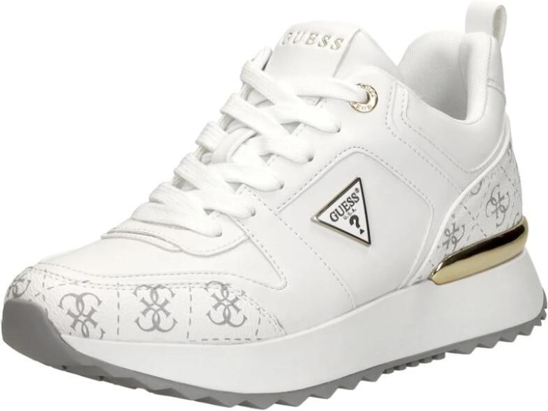 Guess Stijlvolle Keriem Sneaker voor Mannen White Dames - Foto 2