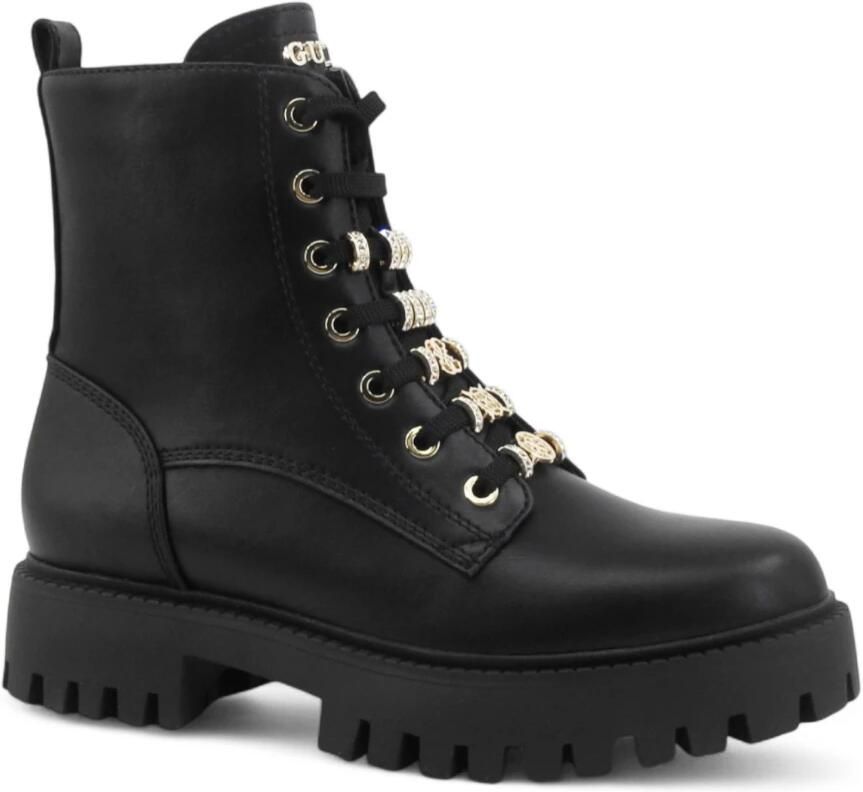 Guess Zwarte platte schoenen Fiona stijl - Foto 2