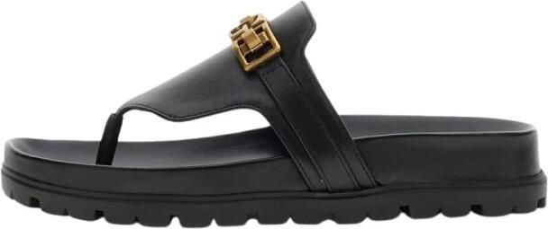 Guess Teenslippers FLJFRR LEA03-BLACK