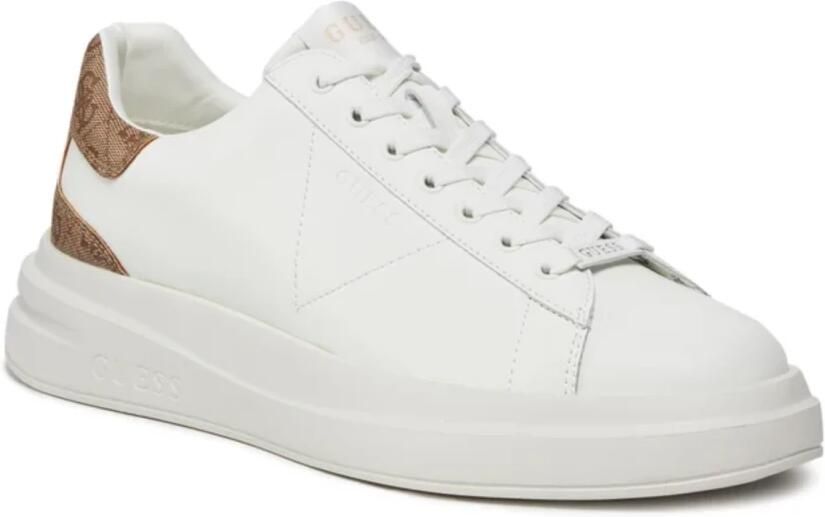 Guess Polyethyleen Sneaker met 4 5 cm Hak White Heren - Foto 2