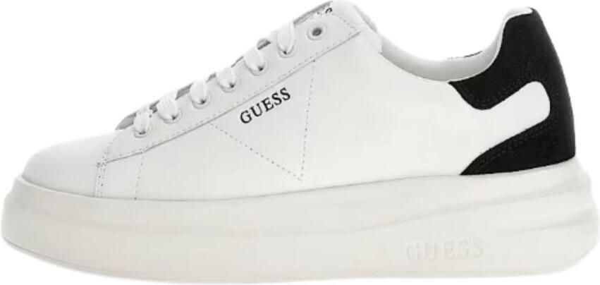 Guess Hoge Sneakers met Kleurcontrast Retro White Heren - Foto 4