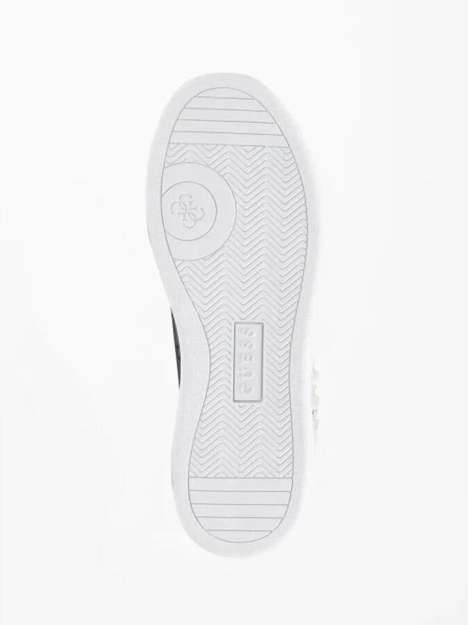 Guess Dames Roxo Lage Sneaker in Wit Roze Ecopelle Meerkleurig Dames - Foto 3