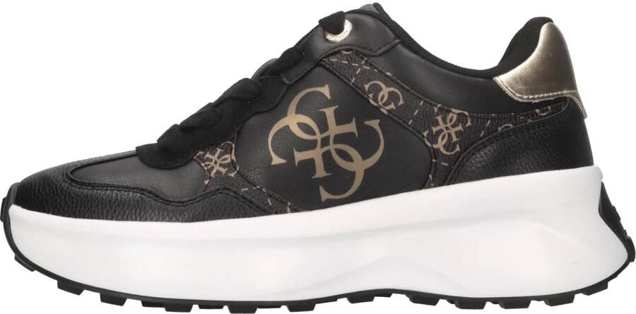 GUESS Dames Sneakers Zwart FLPLUCFAL12 BLKBR Luckei - Foto 4