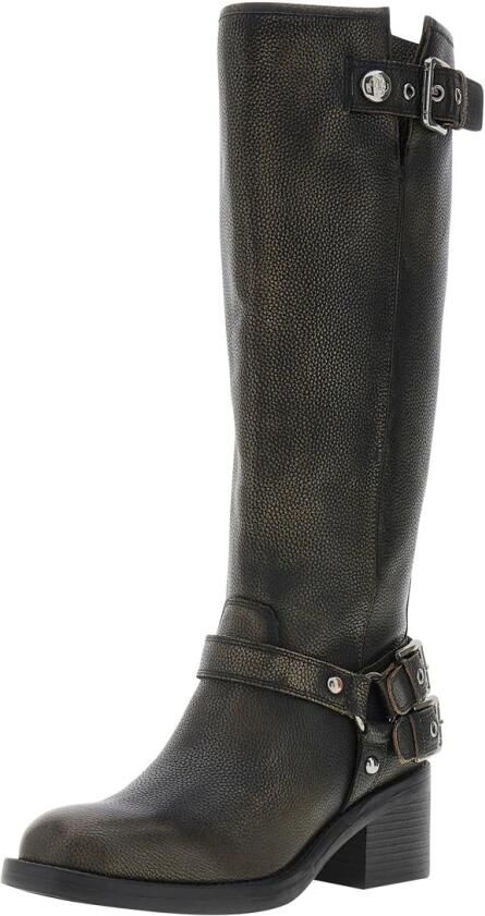 GUESS Boots 'MATLEY FLTMAT LEA11' zwart