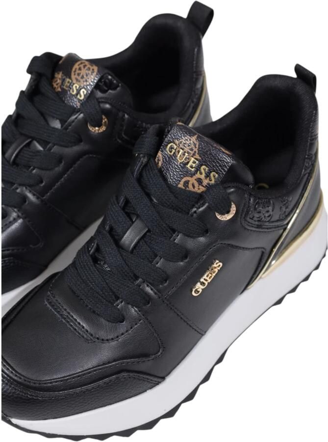 Guess Zwarte Casual Synthetische Sneakers oor Dames Black - Foto 3