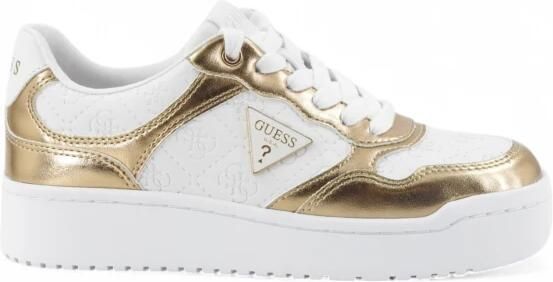 GUESS Miram 6 Sneakers Laag Goudkleur - Foto 4