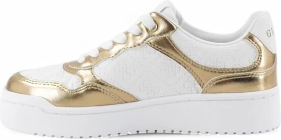 GUESS Miram 6 Sneakers Laag Goudkleur - Foto 5