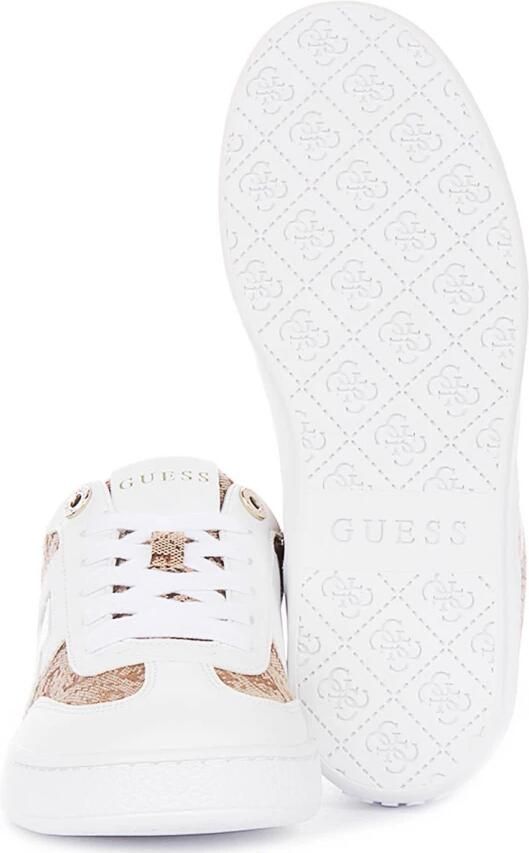 GUESS Dames Sneakers Wit FLTN ELE12 Wht Nochee2 - Foto 4