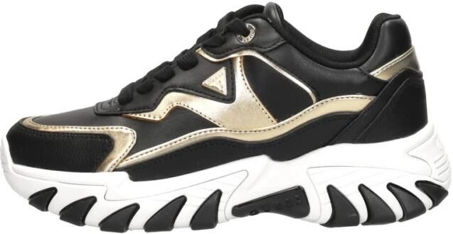 Guess Zwarte Veterschoenen Dames Herfst Winter Multicolor Dames - Foto 5