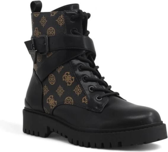 Guess Enkellaarzen OLSY BLACK BROWN FLFOLS FAL10 - Foto 3