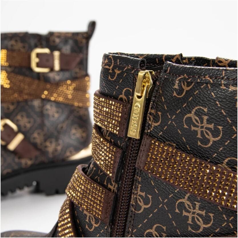 Guess Boot biker strassé en cuir - Foto 2