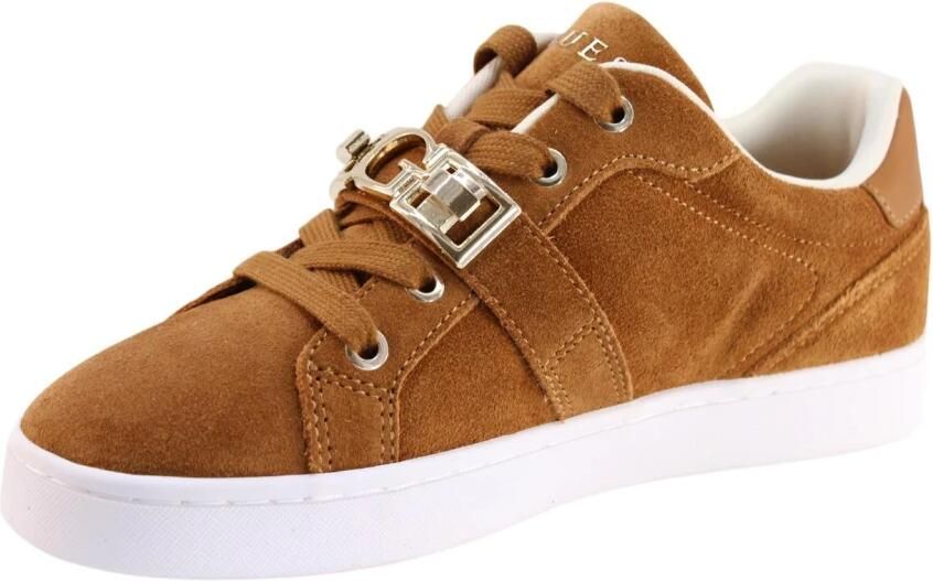GUESS Dames Mocassin Bruin FLTNAI-SUE14 BROWN Aryanai - Foto 8