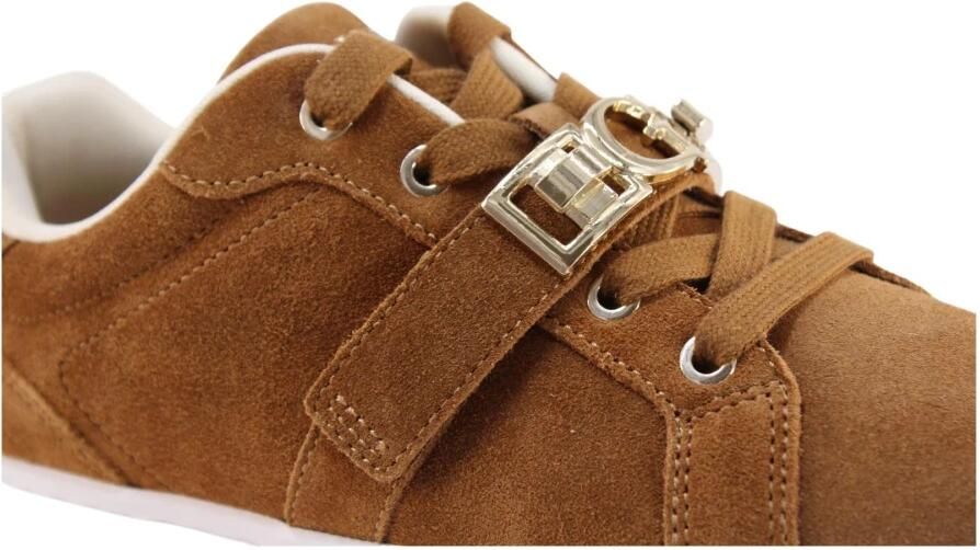 GUESS Dames Mocassin Bruin FLTNAI-SUE14 BROWN Aryanai - Foto 7