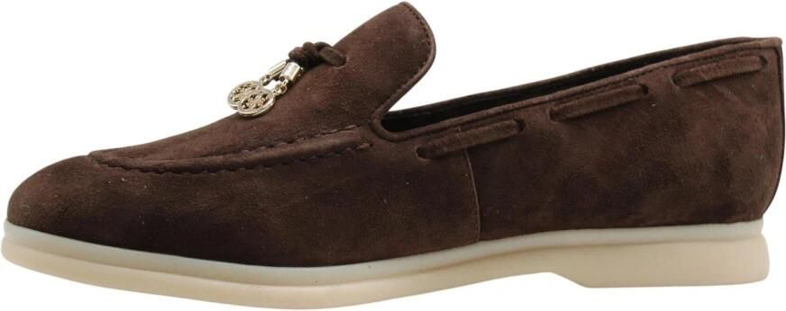 GUESS Dames Mocassin Bruin FLTNAI-SUE14 BROWN Aryanai - Foto 14