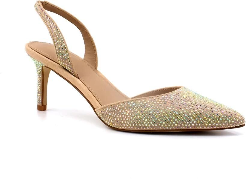 Guess Sandalen met hoge hakken Beige Dames