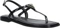 Guess Zwarte polyethyleen sandalen voor vrouwen Black Dames - Zwart
