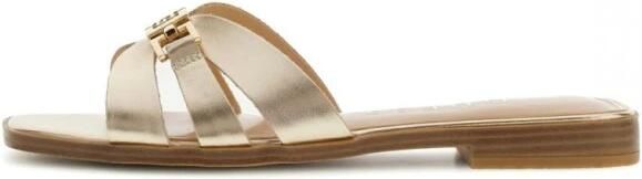 Guess Realla leren sandalen