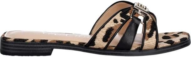 Guess Slipper van leer-mix model 'Realla'
