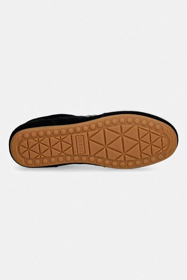 GUESS Relli zwarte leren sneakers - Foto 7