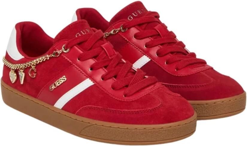 Guess Rode modieuze sneakers voor vrouwen