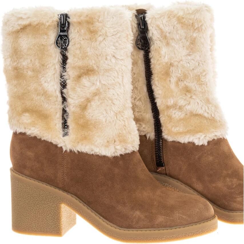 Guess Ronde Suede Enkellaarsjes - Foto 2