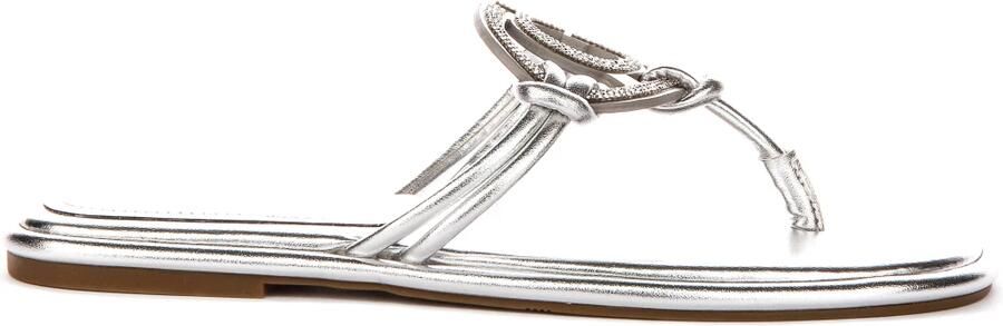 GUESS Teenslipper 'SAIMAS' zilver