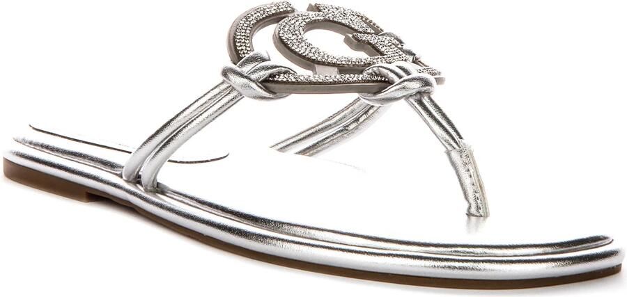 GUESS Teenslipper 'SAIMAS' zilver - Foto 5