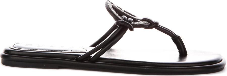 Dames Teenslippers Zwart Stijlvol en Comfortabel