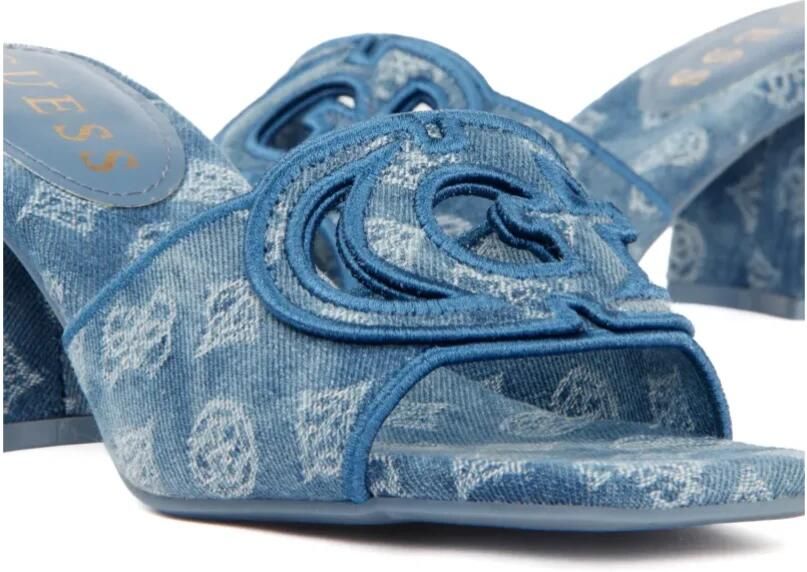 GUESS denim muiltjes blauw - Foto 2