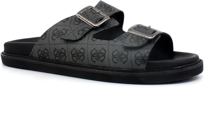 Guess Heren Leren Sandalen Sapata Black Heren - Foto 3