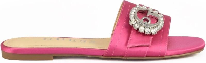 Guess Stijlvolle Sandaal met Rubberen Zool Pink Dames