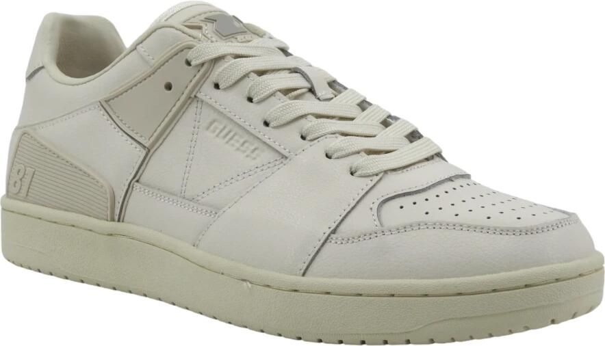 Guess Sava Mid Mixed-Leather High-Top Sneakers - Foto 2