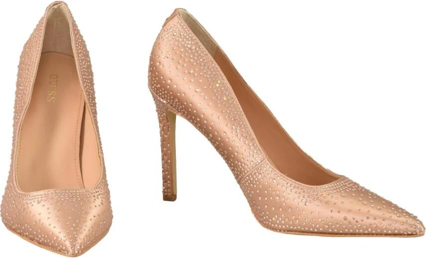 GUESS Silks Pumps High Heels Schoenen Hoge Hak Dames Beige - Foto 7