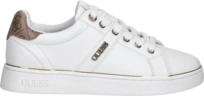 GUESS Sneakers laag 'BRITZ' cappuccino goud wit - Foto 6