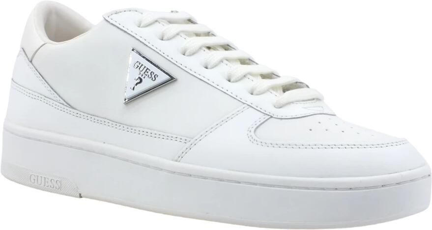 Guess Sneakers van leermix model 'SILEA' - Foto 3