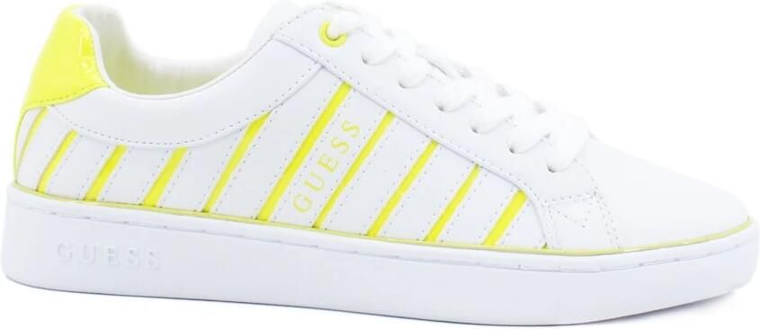 Guess Neon Yellow White Sneaker Bolier Yellow Dames - Foto 2