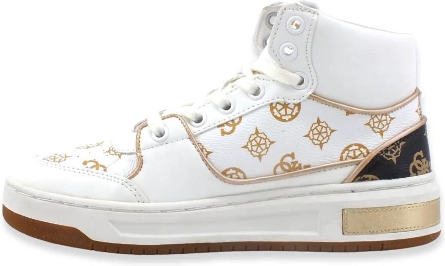 GUESS Tullia Hoge sneakers Dames Wit - Foto 4