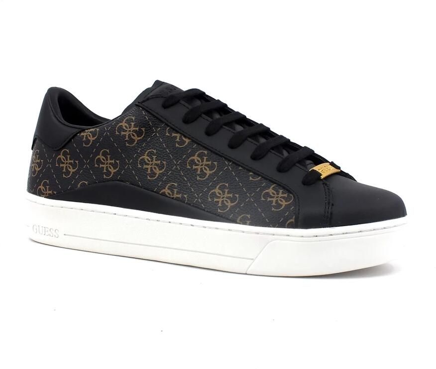Guess Trendy zwarte herensneakers Zwart Heren