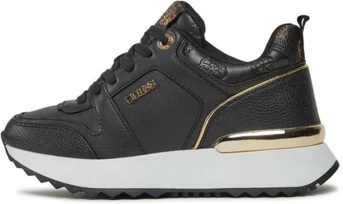 Guess Zwarte Casual Synthetische Sneakers oor Dames Black Dames - Foto 5