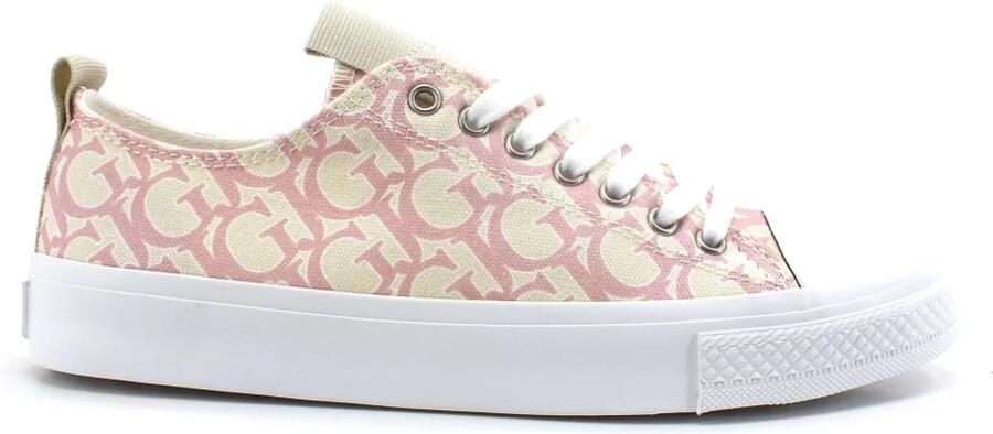 GUESS Ederla Low Cut Dames Sneakers Roze - Foto 3