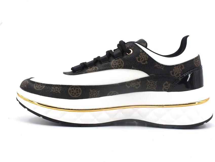 GUESS Women Kyra White Brown Ocra - Foto 3