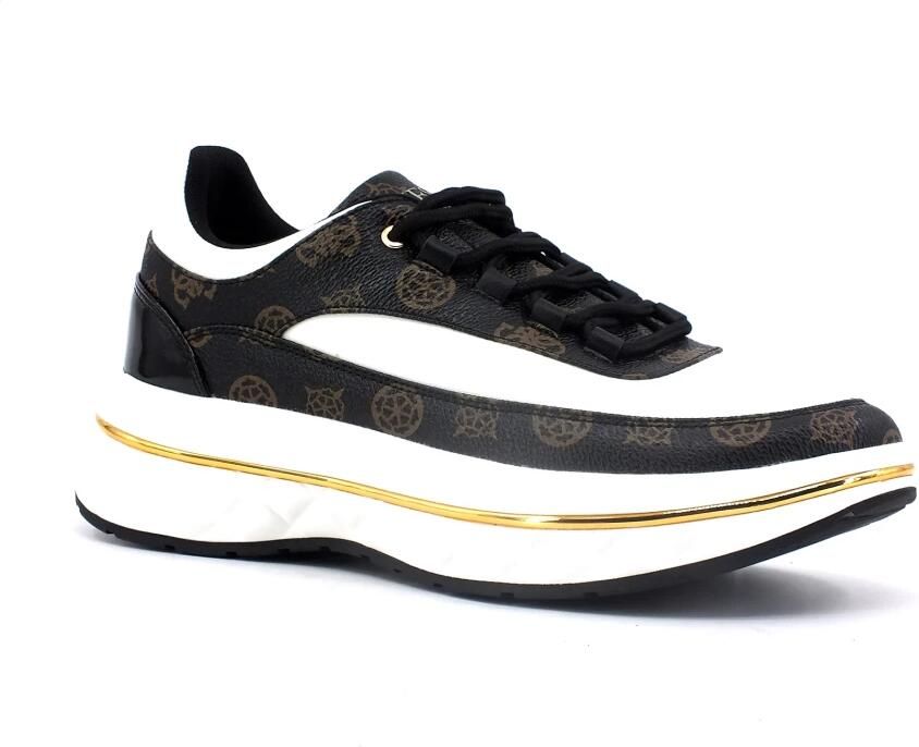 GUESS Women Kyra White Brown Ocra - Foto 2