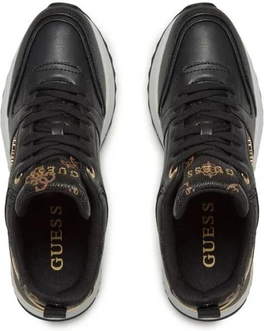 Guess Zwarte Casual Synthetische Sneakers oor Dames Black Dames - Foto 3