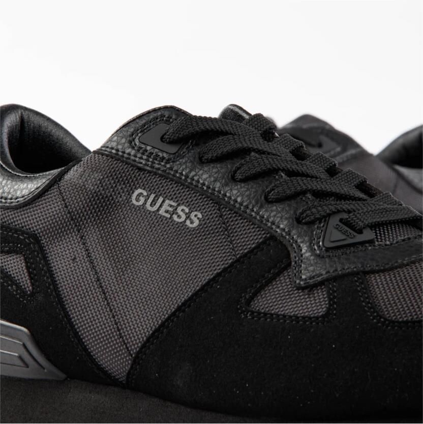 Guess Zwarte Sneakers met Metalen Logo - Foto 2