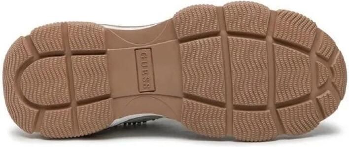 Guess Witte Polyethyleen Sneaker met Stof White Dames - Foto 8