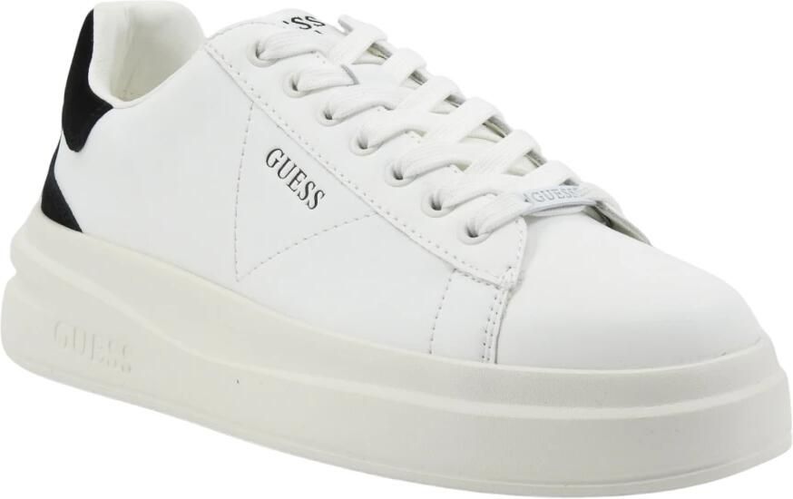 Guess Hoge Sneakers met Kleurcontrast Retro White Heren - Foto 3