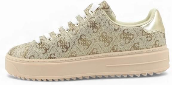 GUESS Desena dames sneaker Beige multi - Foto 3