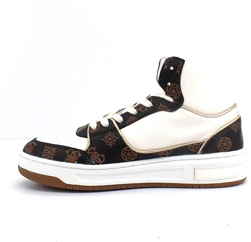 GUESS Dames Sneakers Tullia Witte Hoge Sportieve Schoenen - Foto 3